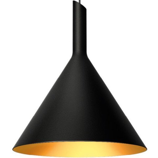 Shiek 3.0 hanglamp Ø25.2 LED zwart/goud