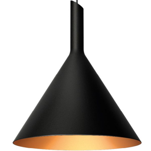 Shiek 3.0 hanglamp Ø25.2 LED zwart/koper