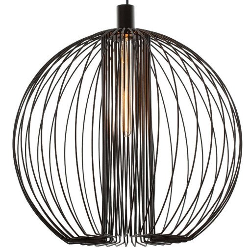 Wiro Globe 1.0 hanglamp Ø60 zwart