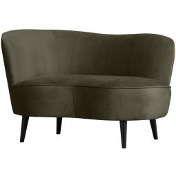 Sara lounge fauteuil links groen