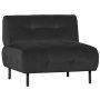 Lloyd fauteuil fluweel cast iron