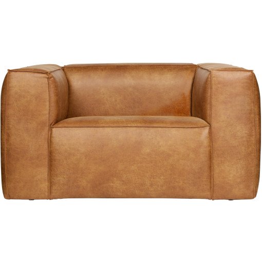 Bean fauteuil leer cognac