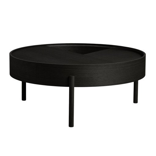 Arc salontafel 89 black painted ash