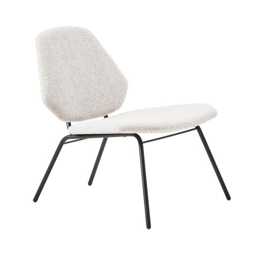 Lean fauteuil ivory 