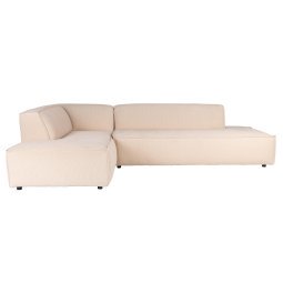 Fat Freddy bank met chaise longue links naturel