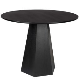 Pilar eettafel Ø100 Black