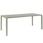 Vondel tuintafel 214x97 groen