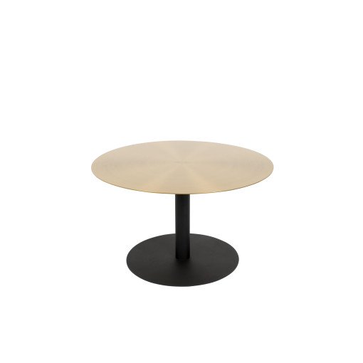 Snow salontafel 60 brushed brass