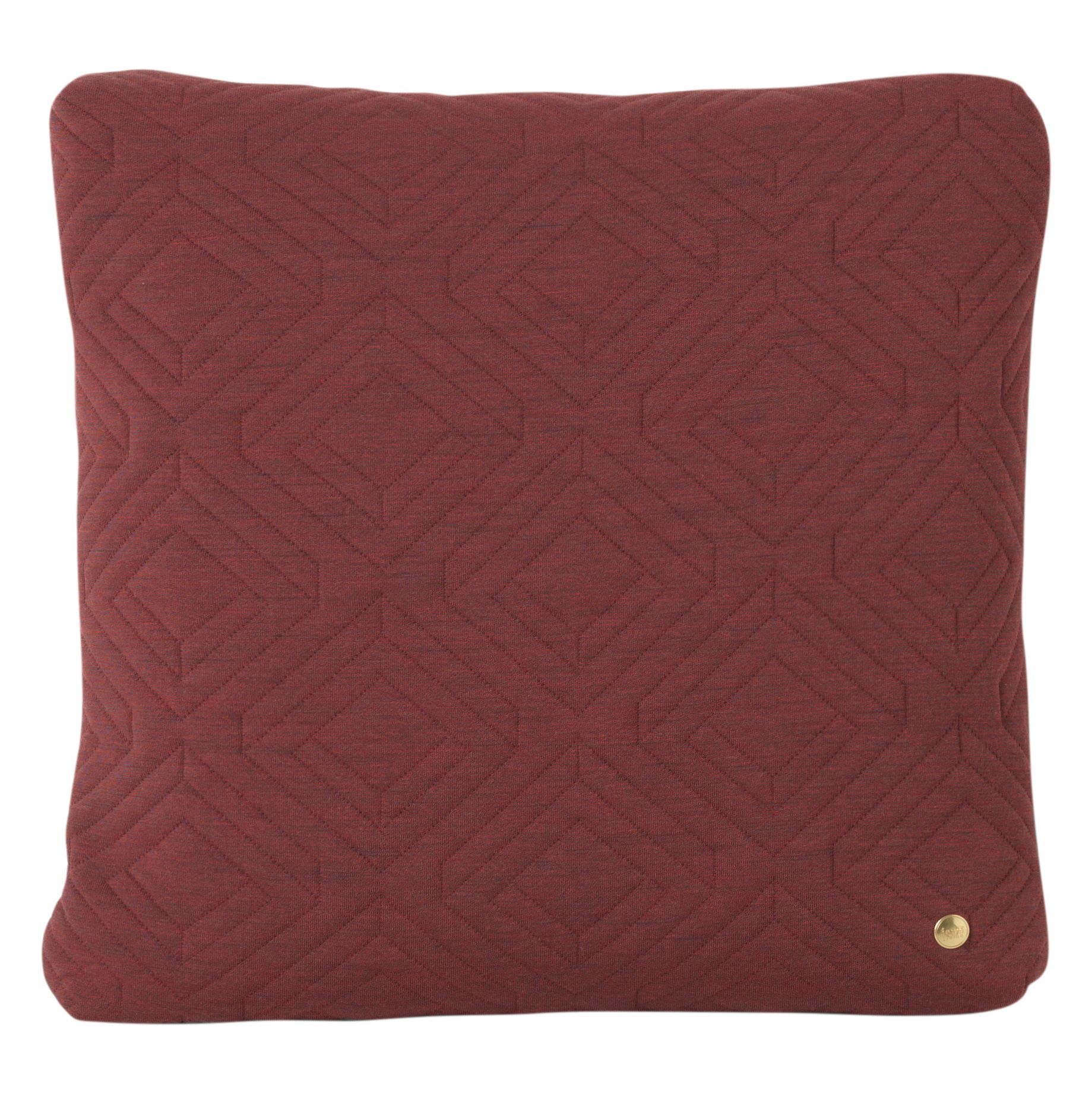 Ferm Living Quilt Kussen 45X45 Roest ferm living kopen in de aanbieding