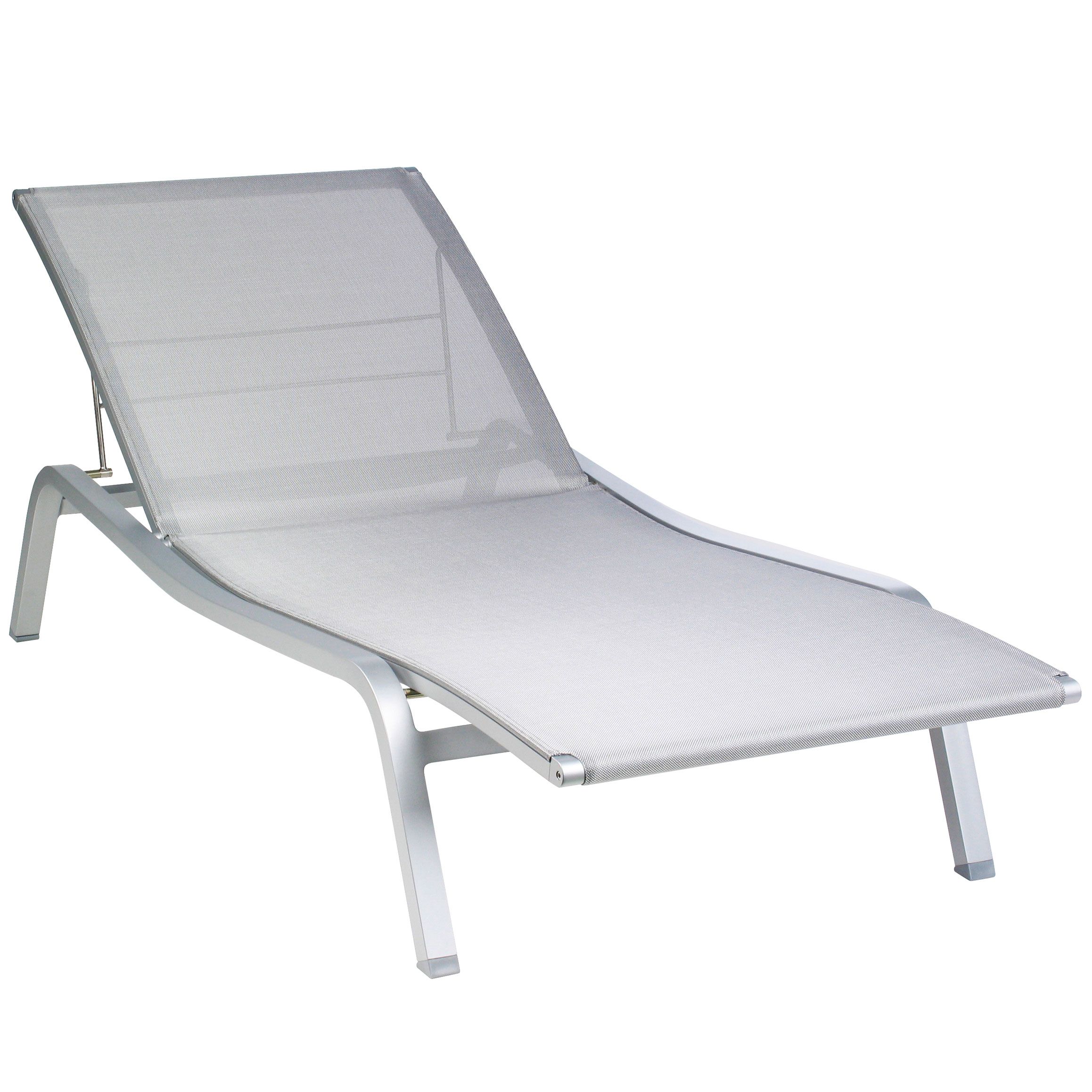 Fermob Alize Ligstoel Steel Grey fermob kopen in de aanbieding