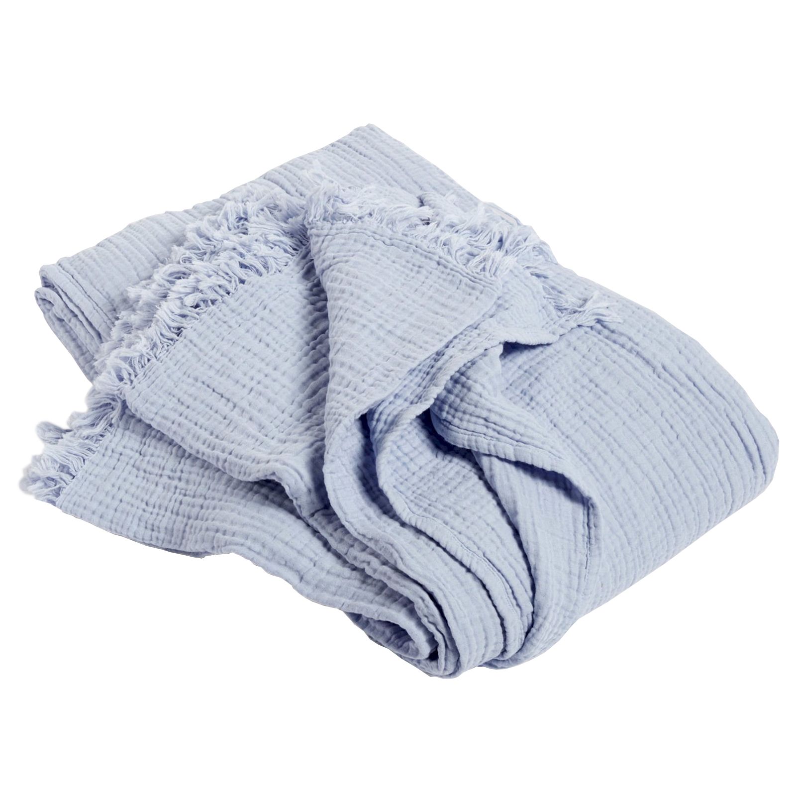 Hay Crinkle Bedsprei Lichtblauw hay kopen in de aanbieding