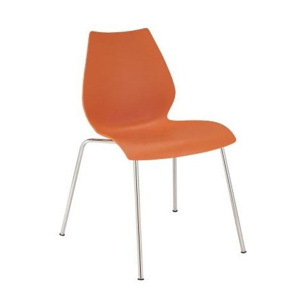 Kartell Maui Stoel Oranje kartell kopen in de aanbieding