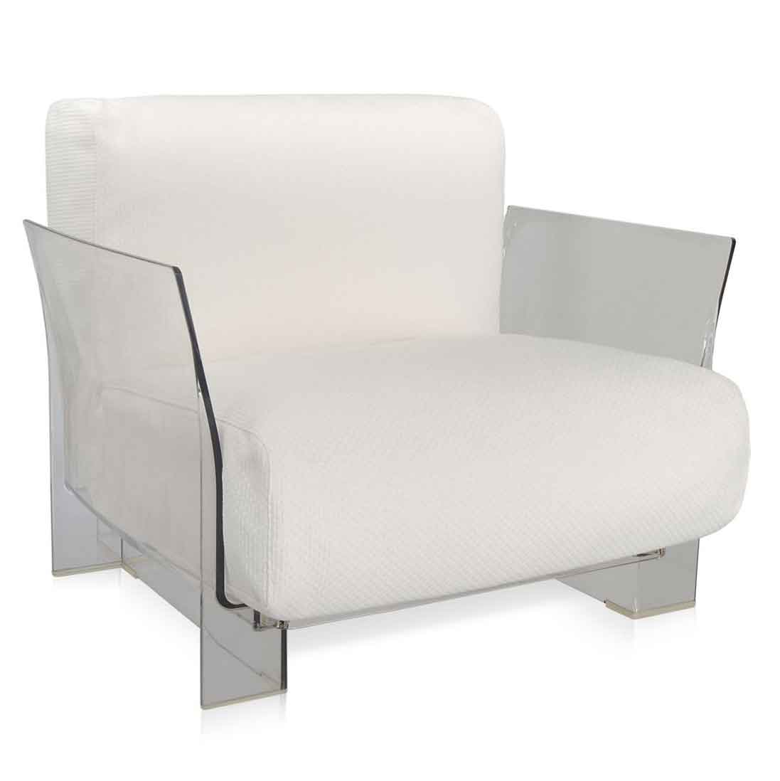 Kartell Pop Outdoor Fauteuil Wit Ikon kartell kopen in de aanbieding
