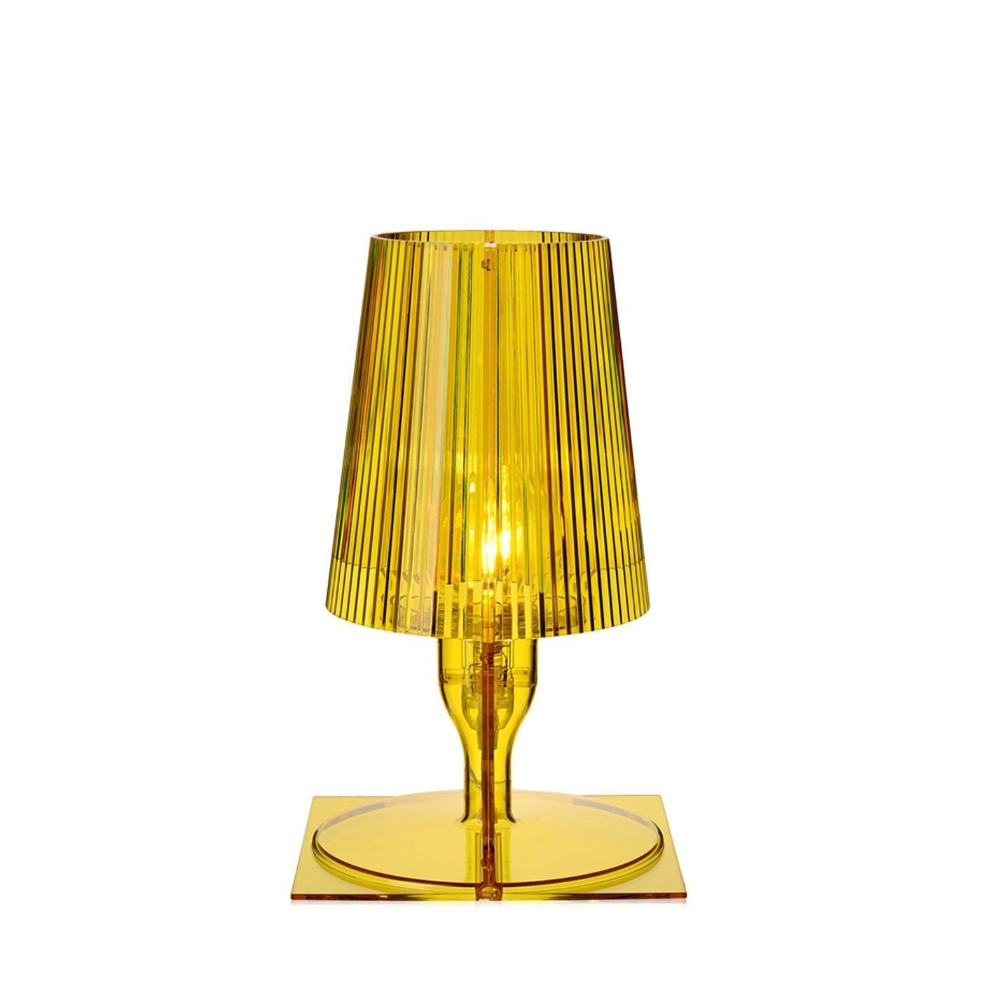 Kartell Take Tafellamp Geel kartell kopen in de aanbieding