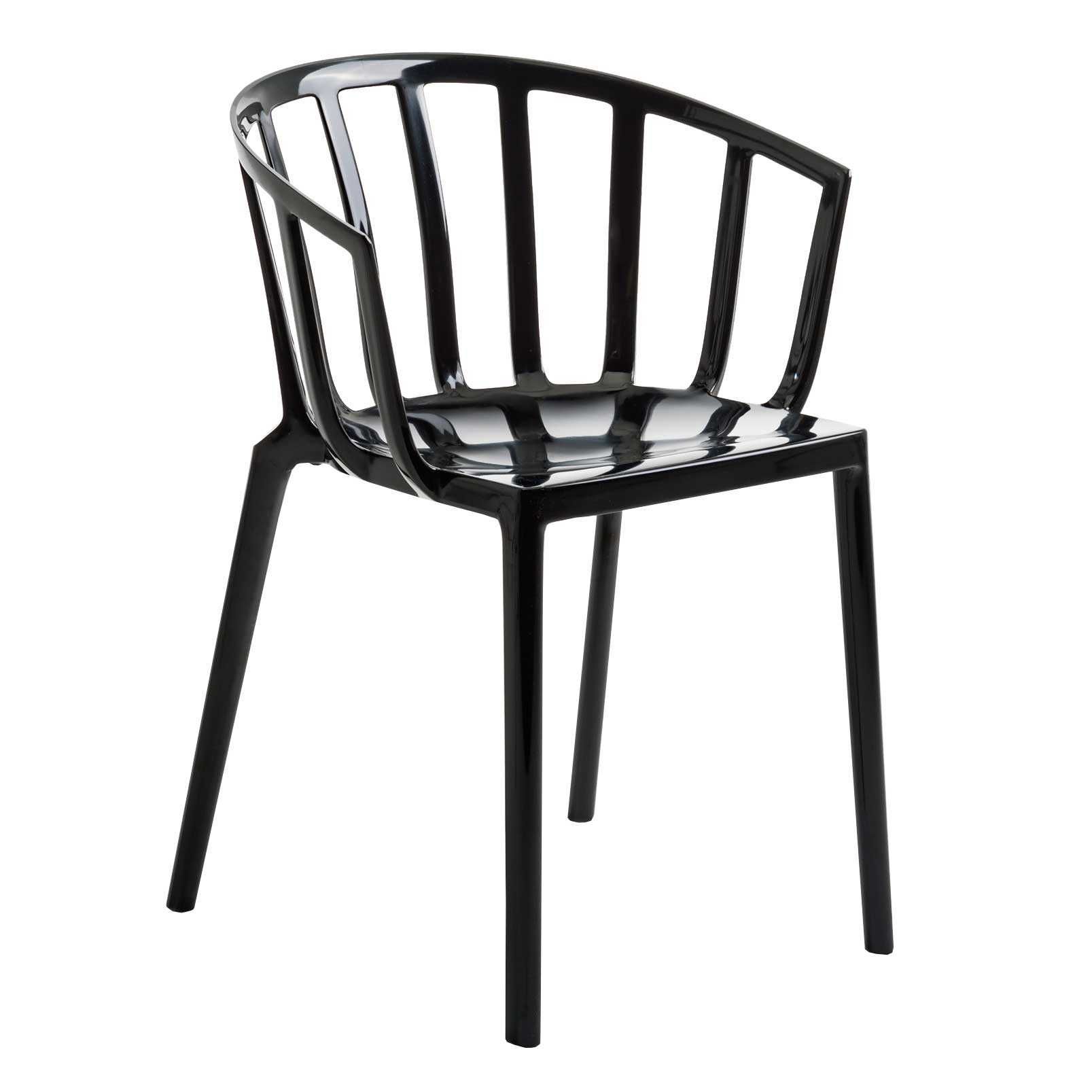 Kartell Venice Stoel Zwart kartell kopen in de aanbieding