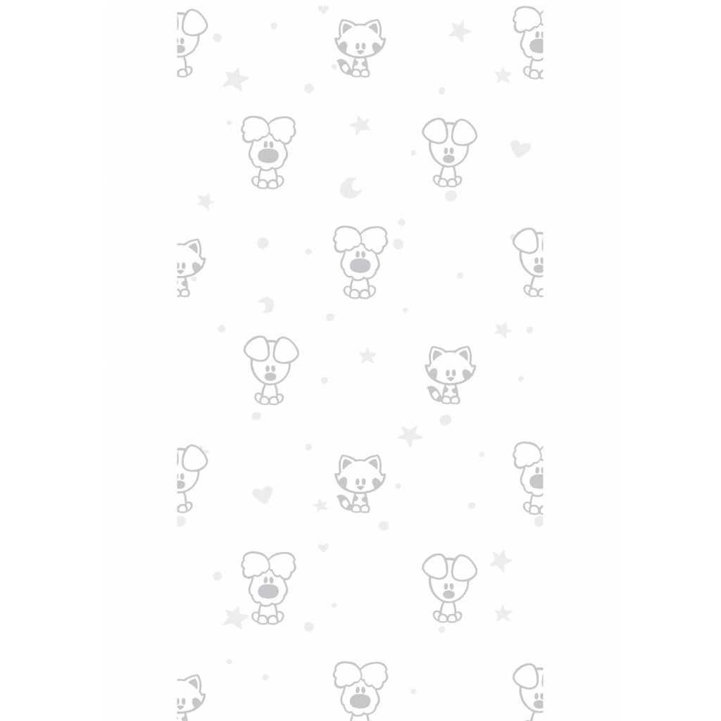 Kek Amsterdam Woezel Pip Stars Behang Grey kek amsterdam kopen in de aanbieding