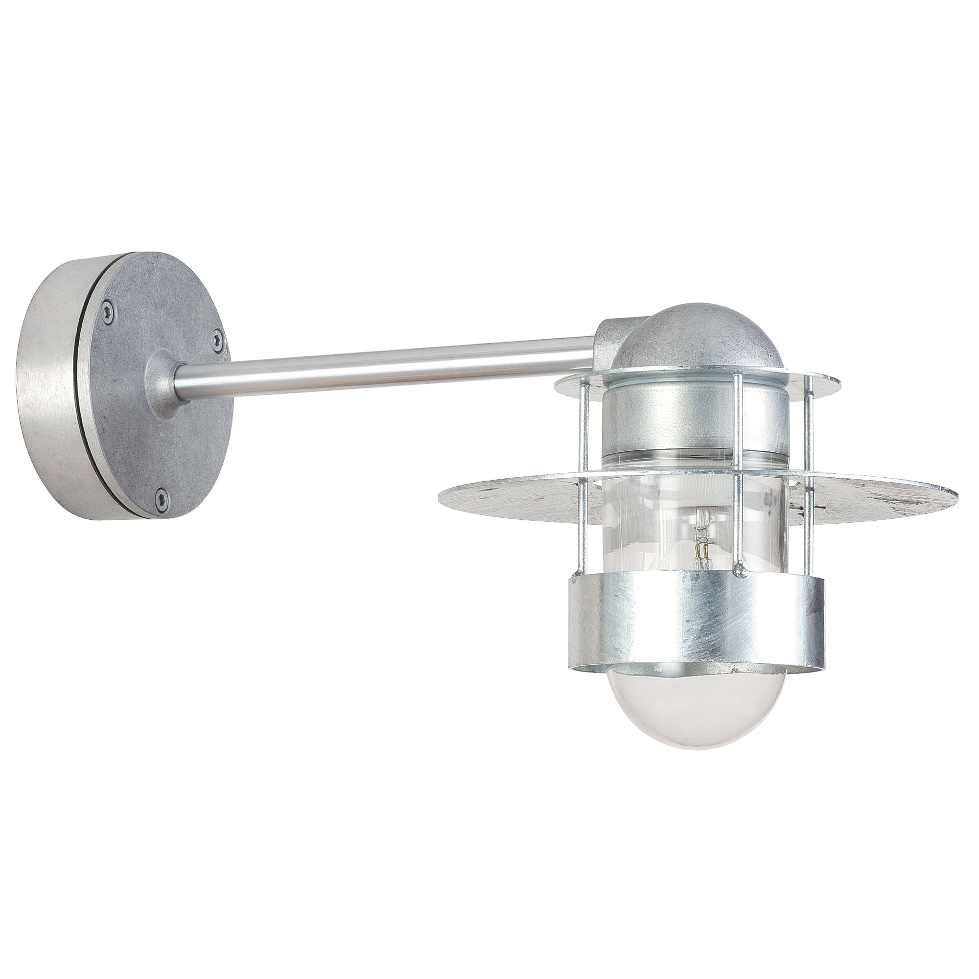 Louis Poulsen Albertslund Wandlamp Korte Arm Gegalvaniseerd louis poulsen kopen in de aanbieding