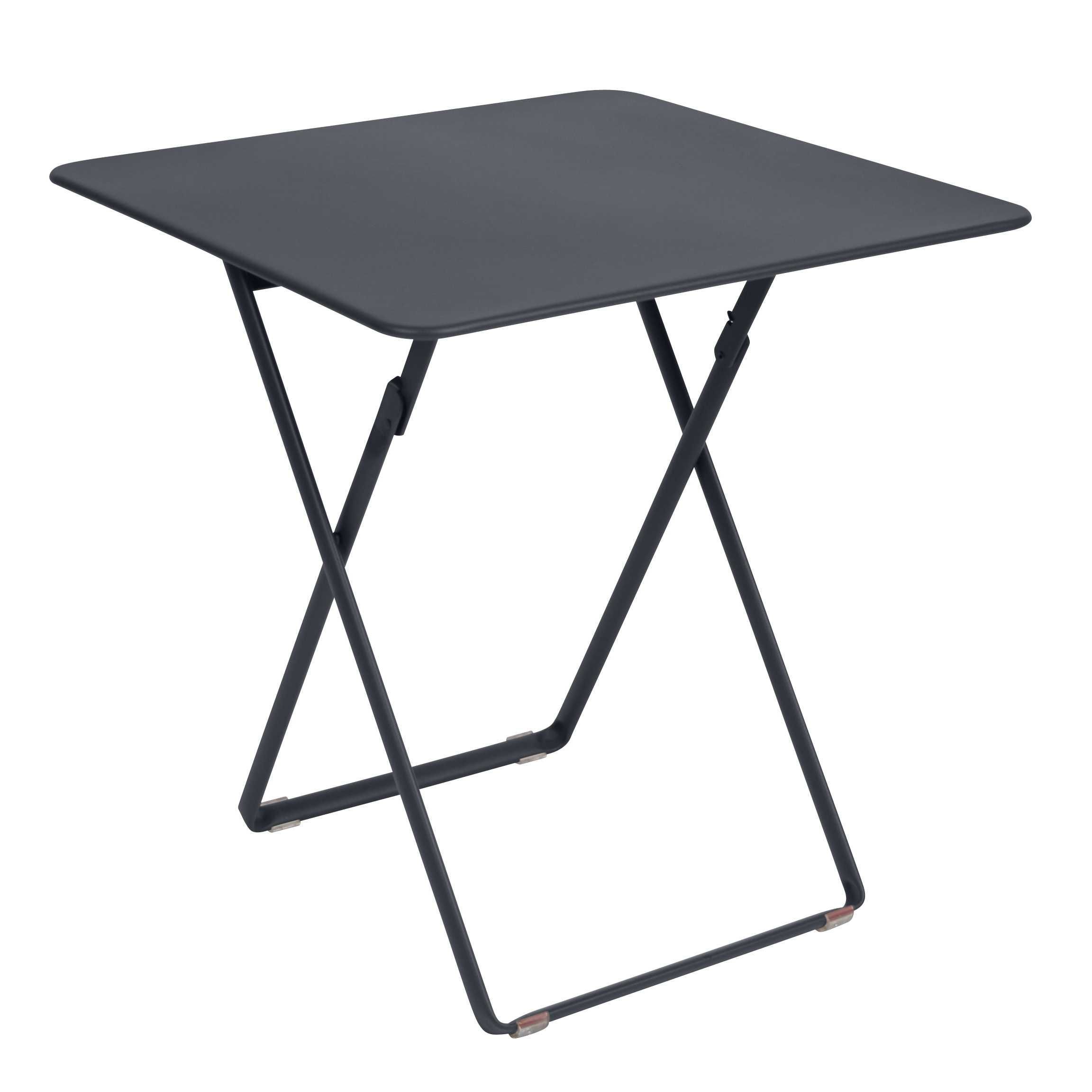 Fermob Plein Air Tuintafel 71X71 Anthracite fermob kopen in de aanbieding