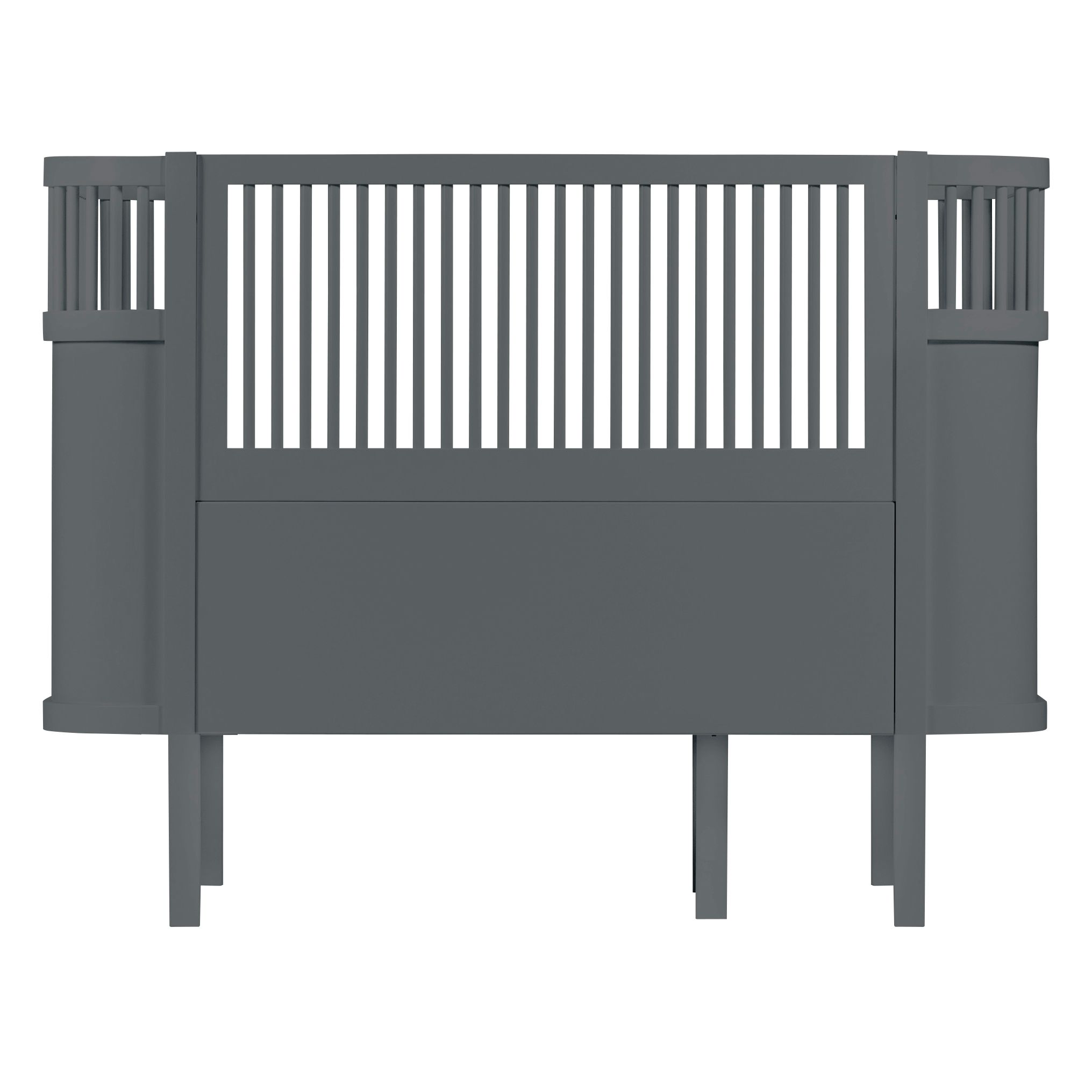 Sebra The Babyjunior Kinderbed Donkergrijs sebra kopen in de aanbieding