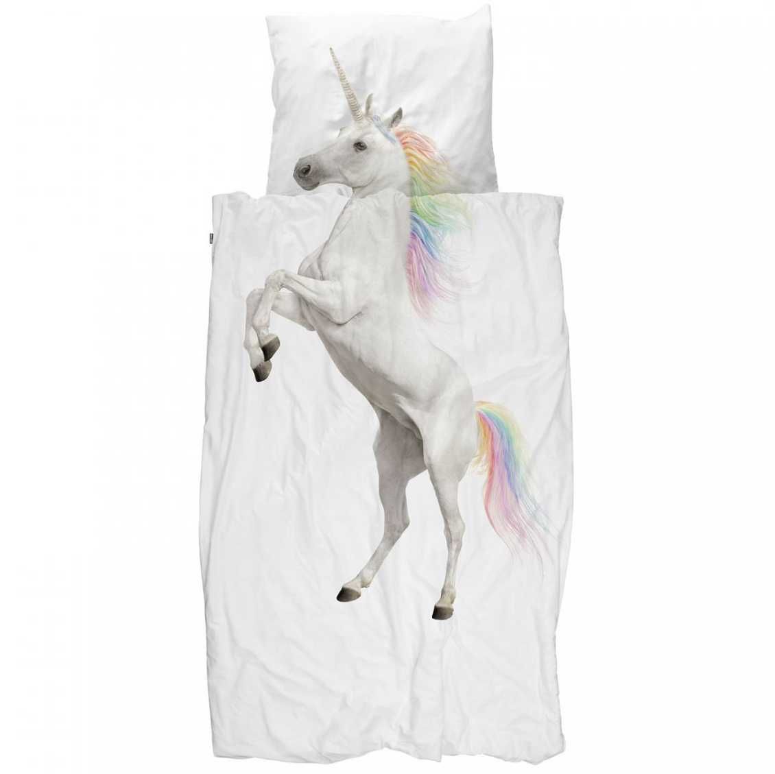 Snurk Unicorn Dekbedovertrek 140 X 200 snurk kopen in de aanbieding