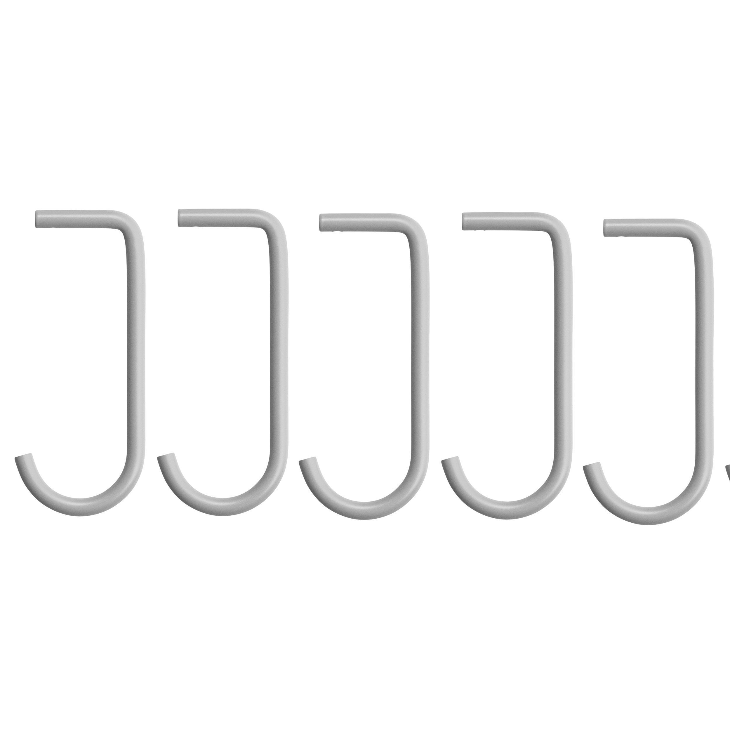String Furniture Hook Set Van 5 Grijs