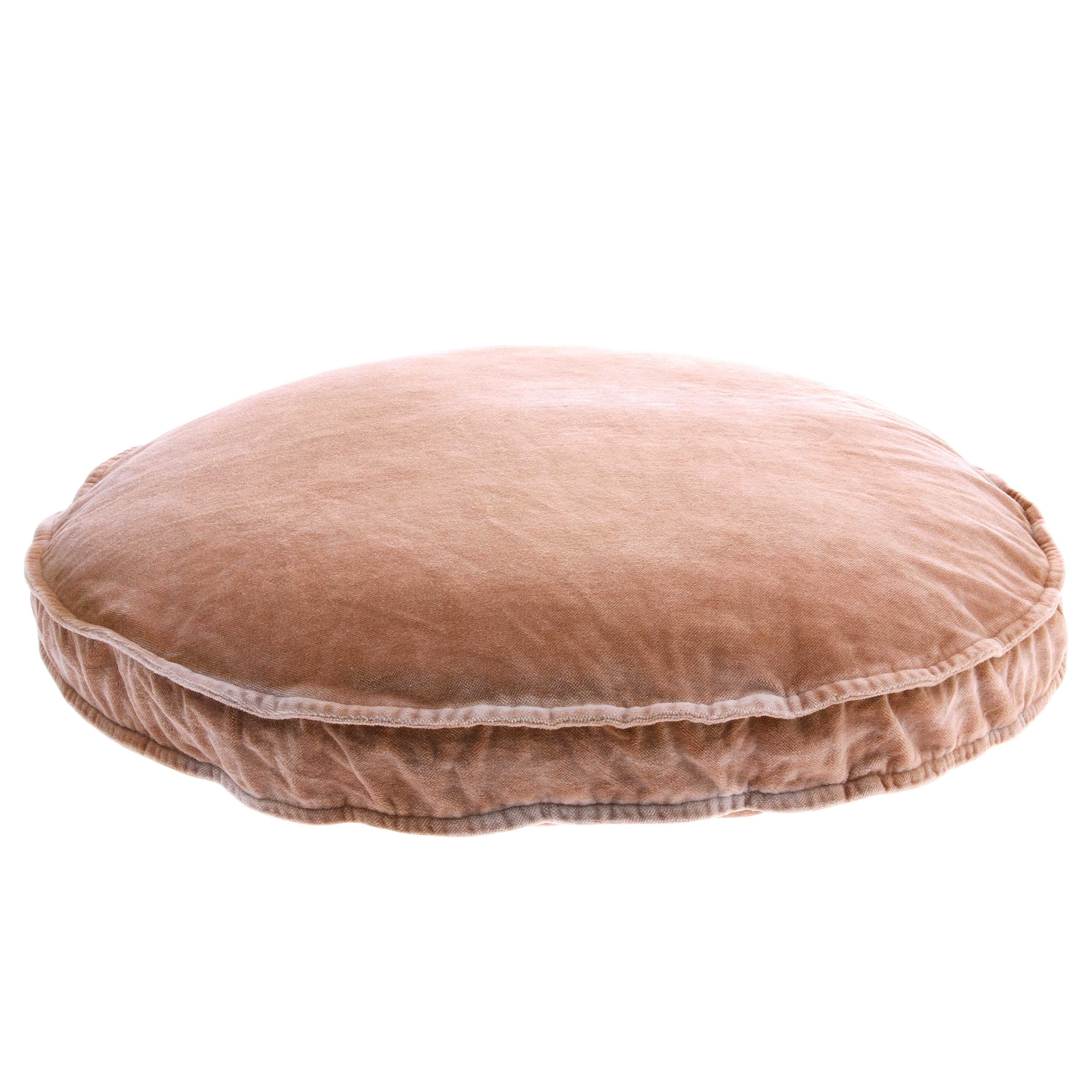 Hk Living Hkliving Velvet Zitkussen Nude hk living kopen in de aanbieding