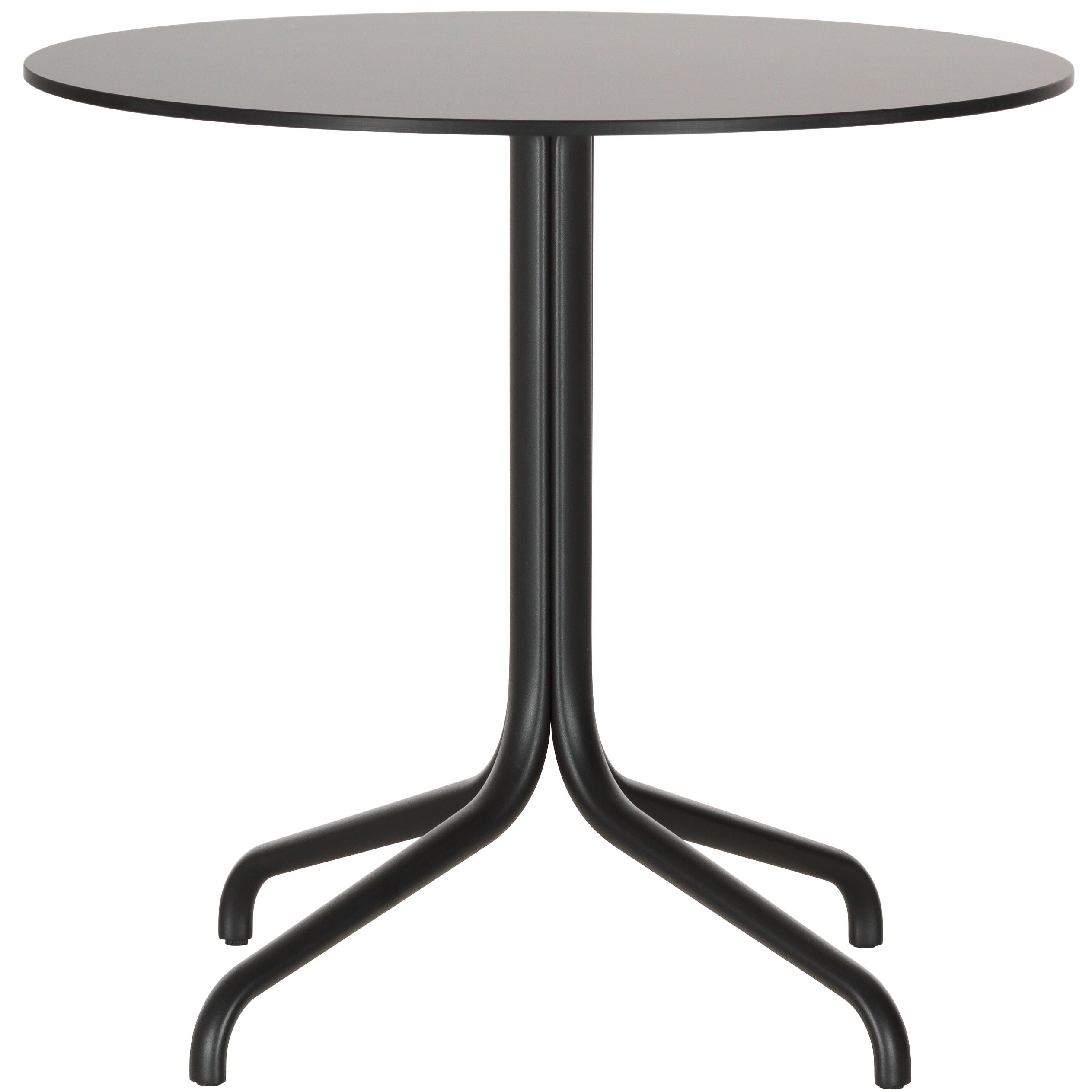 Vitra Belleville Table Tafel Rond Donker Eikenfineer 79 vitra kopen in de aanbieding