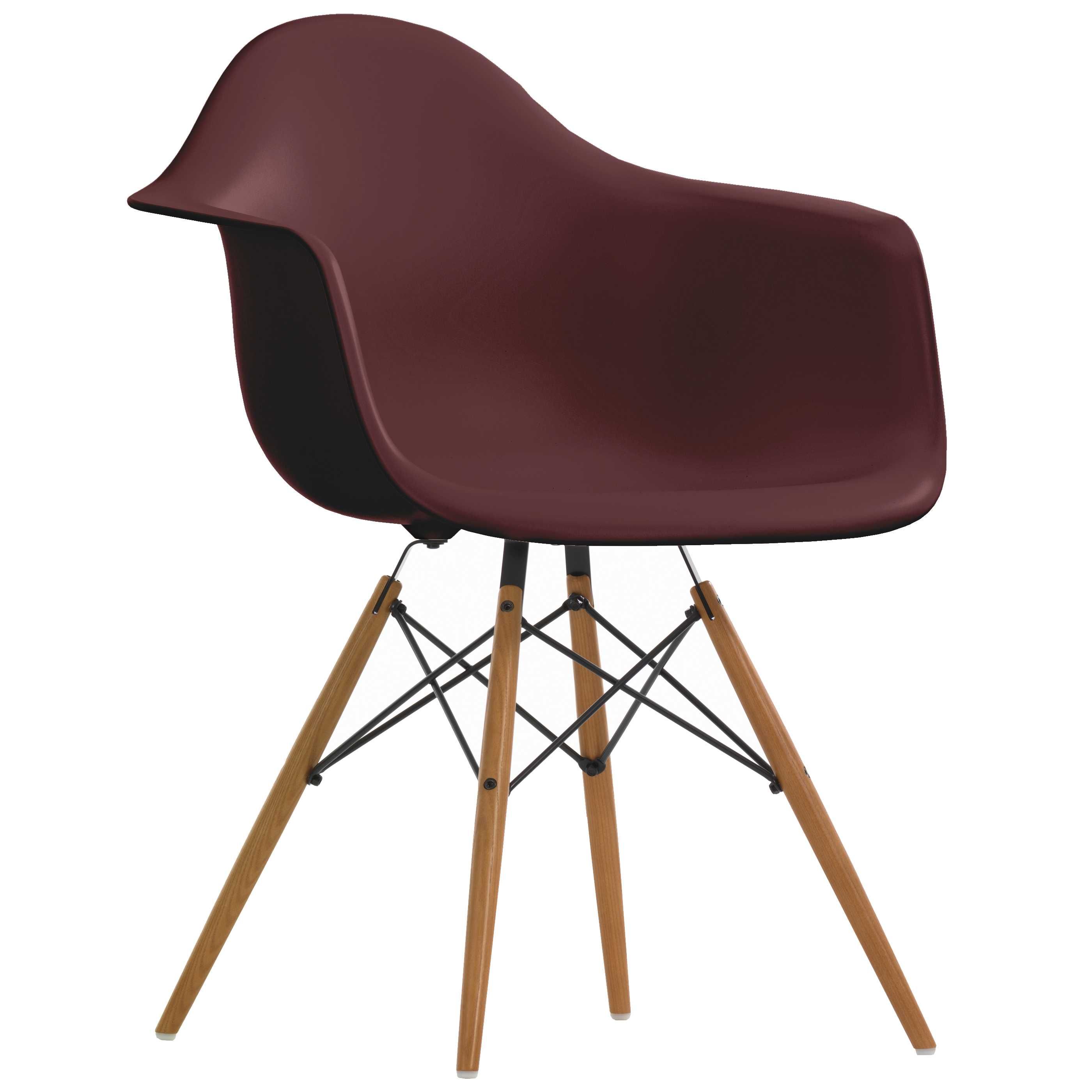 Vitra Daw Stoel Onderstel Essen Oxide Rood vitra kopen in de aanbieding