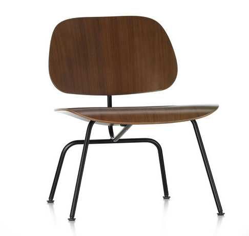 Vitra Eames Lcm Loungestoel Notenhout Zwart Onderstel vitra kopen in de aanbieding