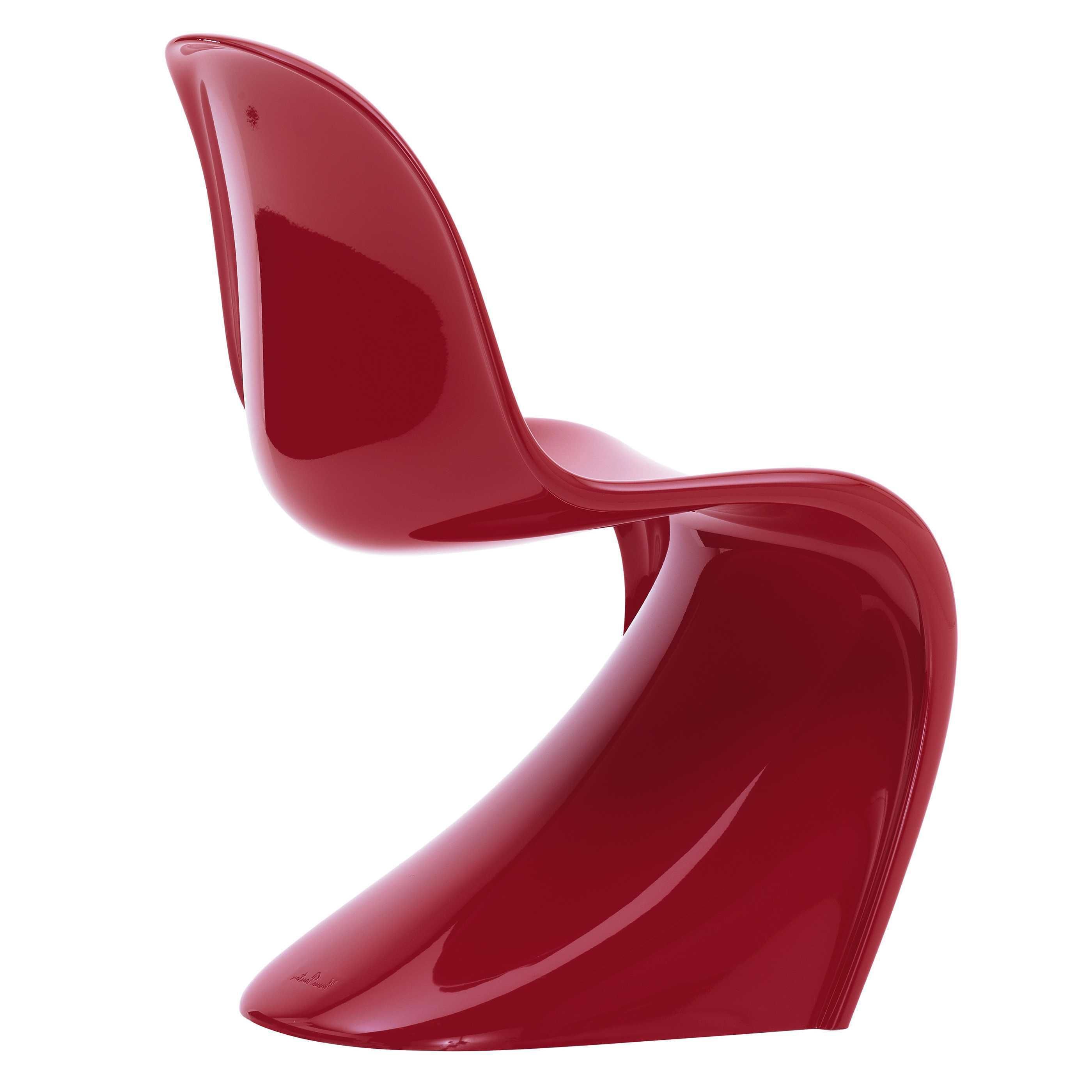 Vitra Panton Chair Classic Stoel Rood vitra kopen in de aanbieding