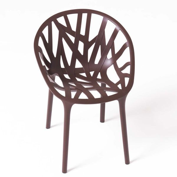 Vitra Vegetal Tuinstoel Chocolade vitra kopen in de aanbieding
