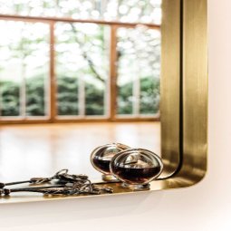 Cypris spiegel 180x60 Burnished Brass