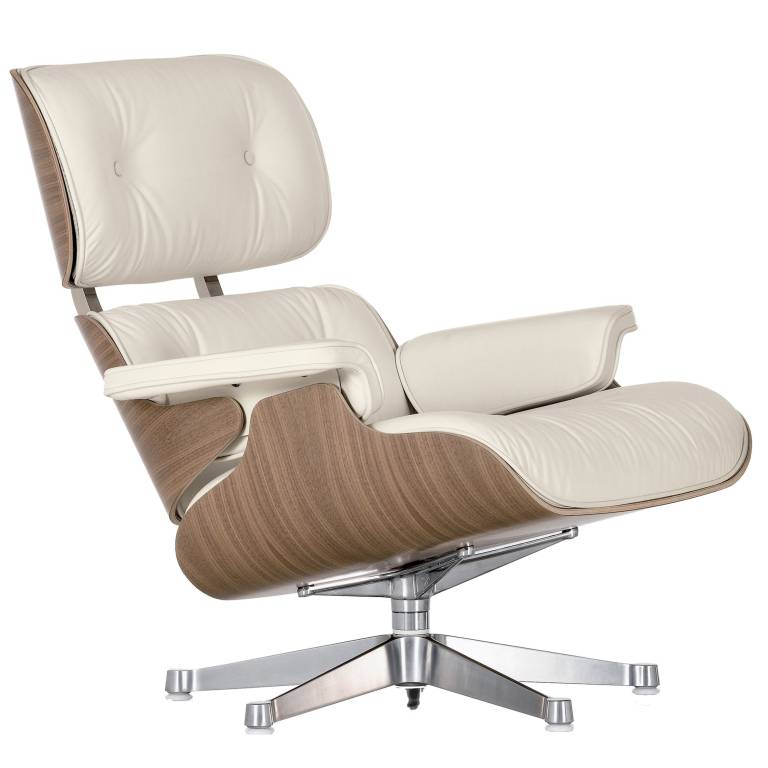 Vitra Eames Lounge chair (nieuwe afmetingen) sneeuwwit Flinders
