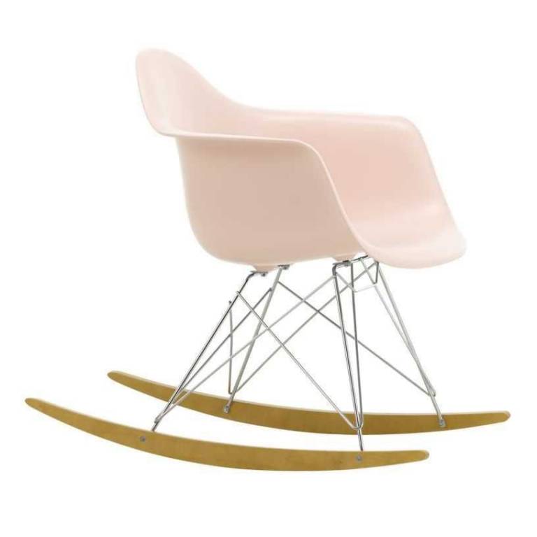 Eames schommelstoel esdoorn chroom, zacht | Flinders