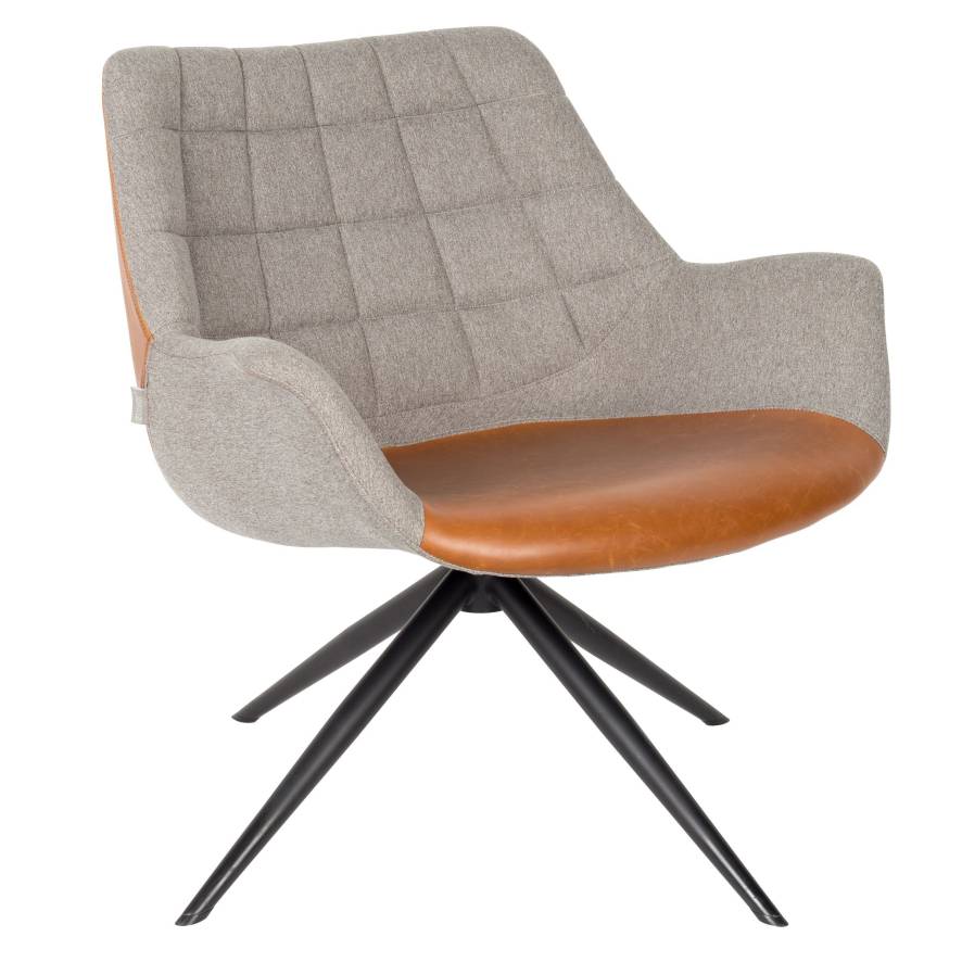 onbetaald Nauwkeurigheid Vul in Zuiver Doulton fauteuil draaifauteuil vintage brown | Flinders