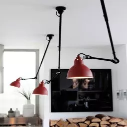 Lampe Gras N302 plafondlamp geel