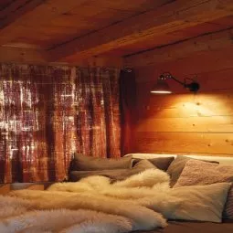 Lampe Gras N304 wandlamp geel