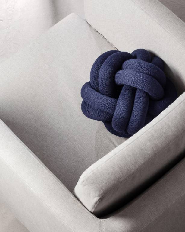 web Amerika Openlijk Design House Stockholm Knot kussen 30x30 grijs | Flinders
