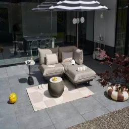 Paletti 2-zits loungebank medium Grey Taupe (Exclusive Edition)