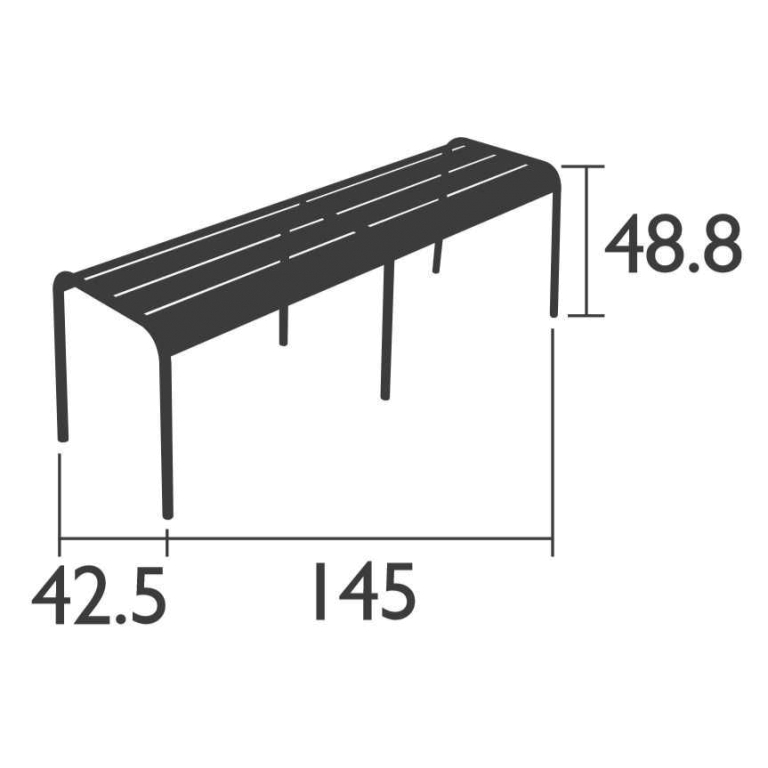 Fermob Luxembourg tuinbank Flinders