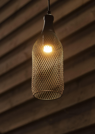 LED Button lichtbron E27 3,5W 2700K mat dimbaar