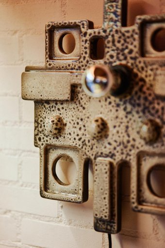 Ceramic Relief wandlamp
