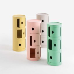Componibili Bio kast Ø32 large roze (3 comp.)