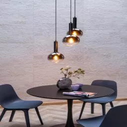 Marius 3 cluster hanglamp Ø48,5 zwart