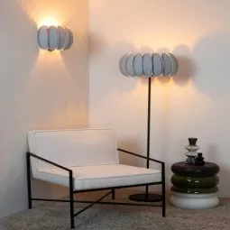 Spencer vloerlamp Ø40 grijs