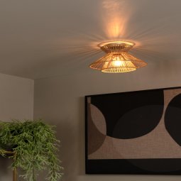 Tasman plafondlamp naturel