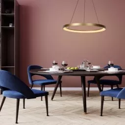 Vidal hanglamp LED Ø58 zwart