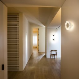 Aura wandlamp LED Ø18 transparant smoked