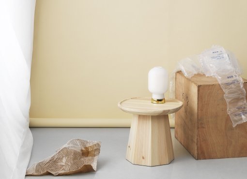 Amp Table Lamp Brass tafellamp Smoke