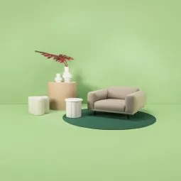 Teddy fauteuil beige
